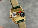Baignoire Gold Case Green Leather Strap - Image 3