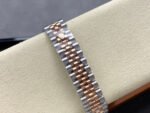 Datejust 31mm Pink Gold Steel Diamond Bezel Light Purple Dial - Image 3