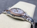 Datejust 28mm Pink Gold Steel Diamond Bezel White Mop Dial - Image 3
