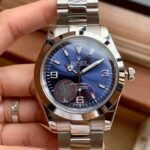 EXPLORER STAINLESS STEEL OYSTER BRACELET - Option 1 White Dial - Option 2 Japan Movement