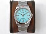 OYSTER PERPETUAL STAINLESS STEEL SKY BLUE DIAL - Image 3